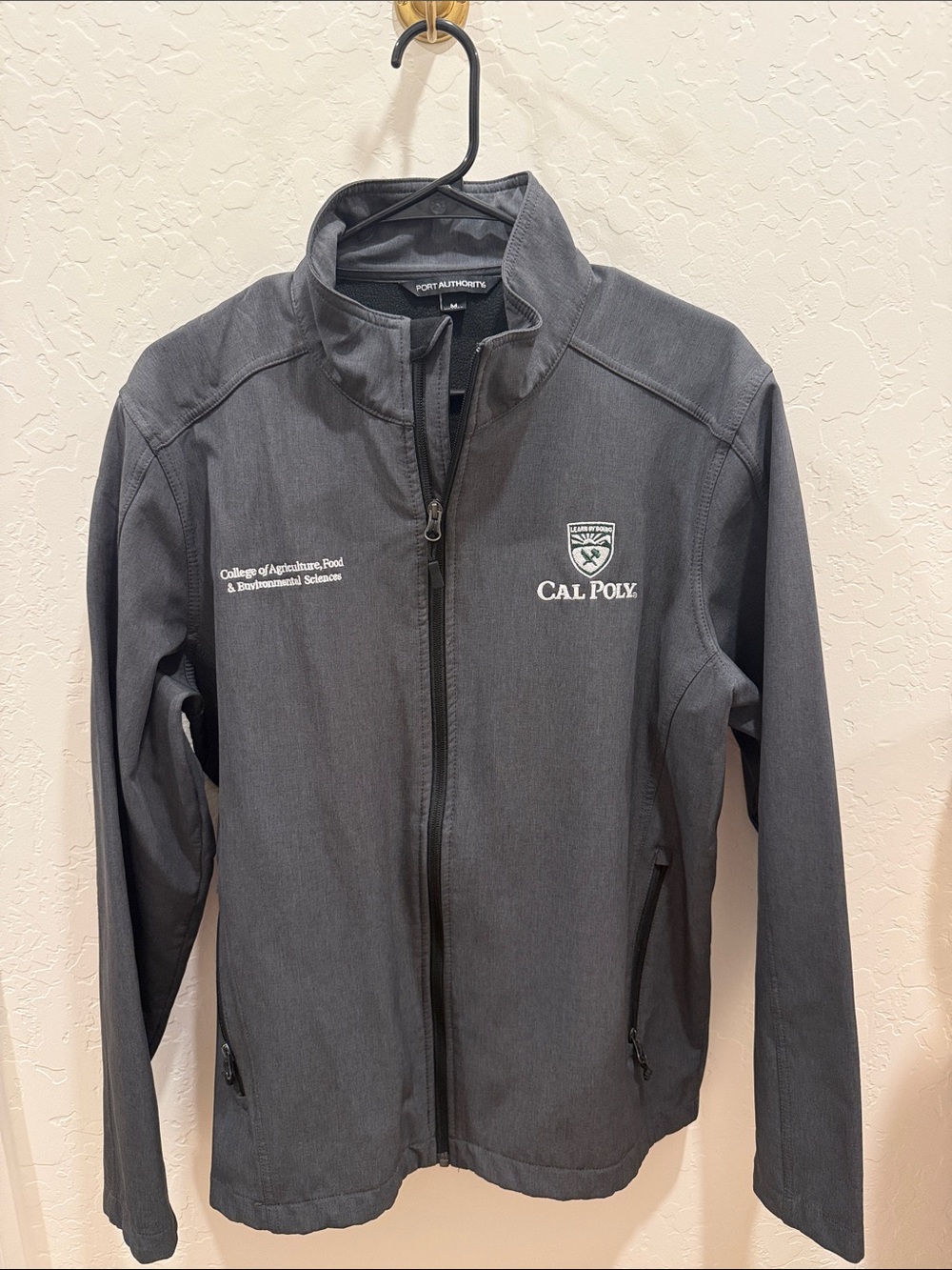 Port Authority Unisex Gray Cal Poly Performance Jacket